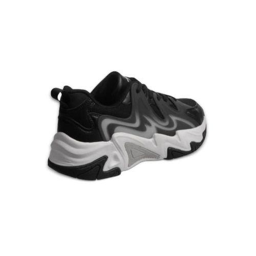 Mp 241-1673 Siyah Kadın Bağcıklı Yürüyüş Ayakkabısı