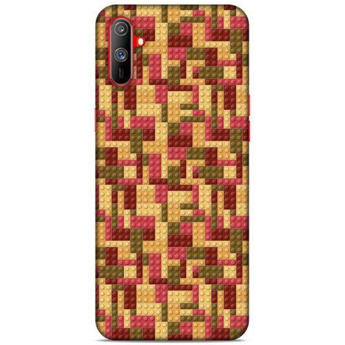 Lopard Oppo Realme C3 Uyumlu Kılıf BloX (47) Crystal Flex Kılıf Kırmızı