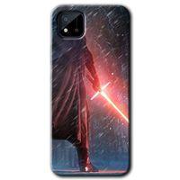 Realme C11 Kılıf Baskılı Kapak - Kylo Ren + 5D Tam Kaplayan Cam