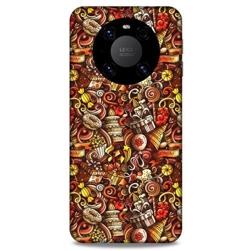 Lopard Huawei Mate 40 Pro Uyumlu Kılıf Graffitix (19) Kılıfları