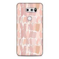 LG K50S Kılıf Pastel Renkler (18) Telefon Kılıfları Şeker Pembe