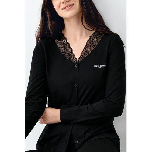 Pierre Cardin 9116-s Kadın Önü Düğmeli  Pijama Takımı