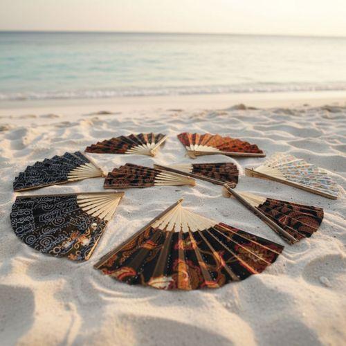 Bambu Bez Yelpaze Büyük