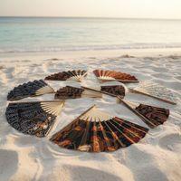 Bambu Bez Yelpaze Büyük