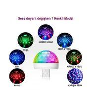 Usb Girişli Sese Duyarlı Disko Topu