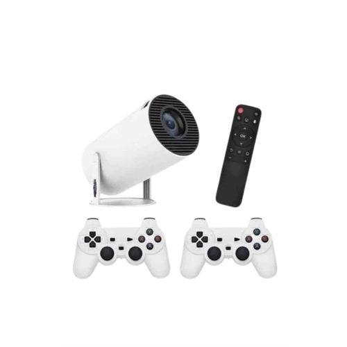 4k Wireless Çift Kollu Kumandalı Oyun Projeksiyonu Retro Video Oyunu