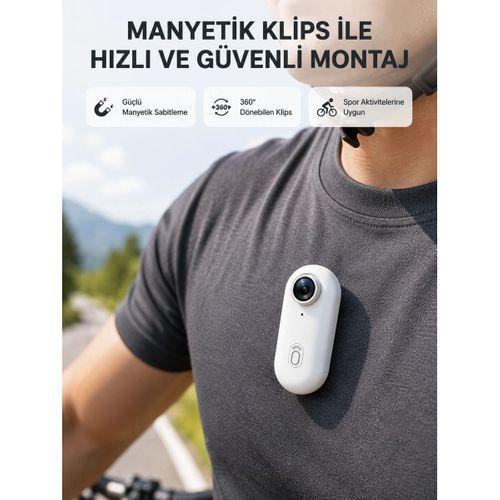 Kompakt 4k Aksiyon Kamerası Suya Dayanıklı Wifi Ve 120° Geniş Açı