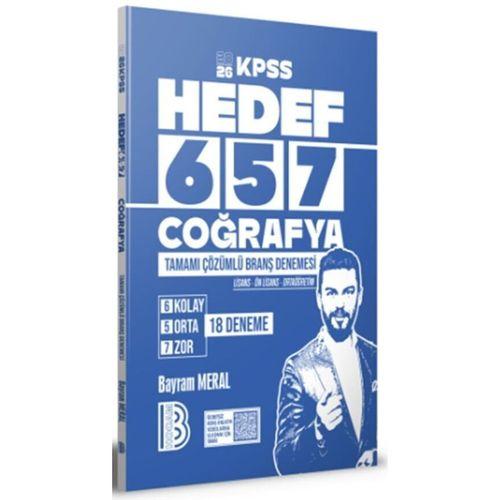 2026 KPSS Coğrafya Tamamı Çözümlü 18 Deneme Benim Hocam
