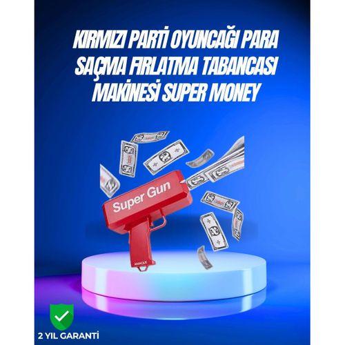 Dolar Boyutunda Kâğıt Atışı Yapan Pil İle Çalışan Oyuncak Tabanca