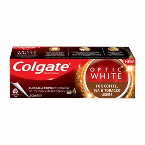Colgate Optic White Kahve, Çay Ve Tütün Kullanıcıları Için Beyazlatıcı Diş Macunu 50 M