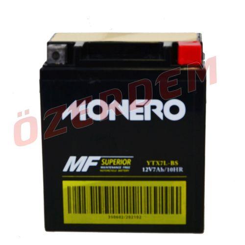 AKÜ Akü Bs 12V 7Ah Dik Monero Activa Spacy Spontini
