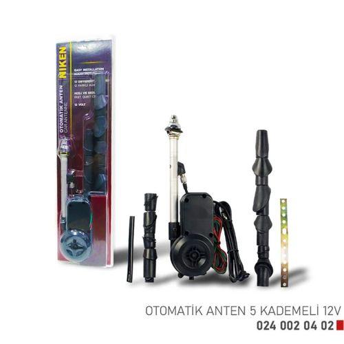 Niken Otomatik Anten 5 Kademeli 12V