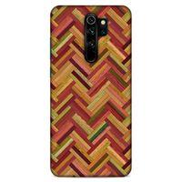 Lopard Xiaomi Redmi Note 8 Pro Uyumlu Kılıf Wood'X (40) Fit Silikon Kılıf Desenli