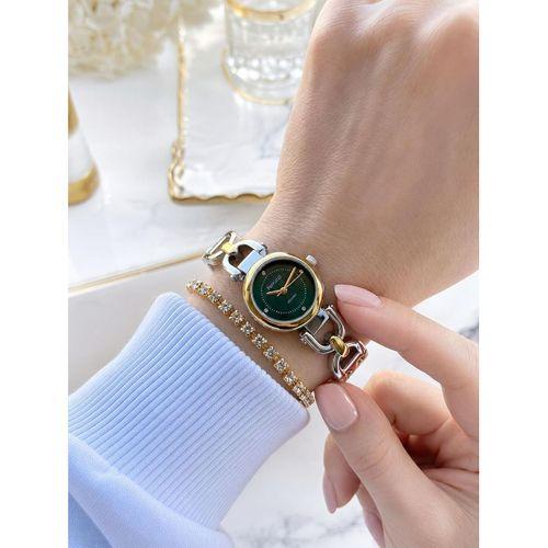 Ferrucci Küçük Vintage Kasa Çelik Kordon 2 Yıl Garantili 3 Atm Kadın Kol Saati+Bileklik BFC.03766.4