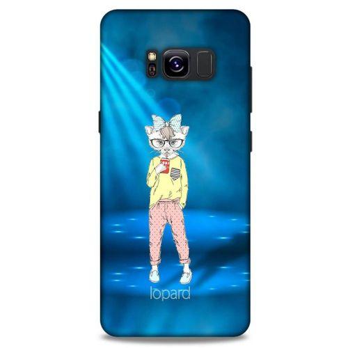 Samsung Galaxy S8 Kılıf FunnyMaX (38) Neo Hybrid Kılıf Açık Mavi