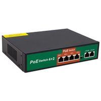 Powermaster POE4+2 72W 10/100 MBPS Poe Ethernet Switch