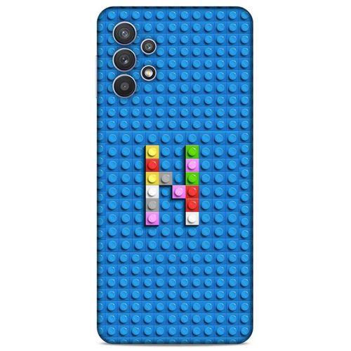 Lopard Samsung Galaxy A32 Uyumlu Kılıf BloX (25) Antişok Kapak N Harfi