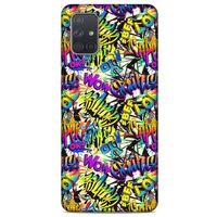 Graffitix (32) Desenli Silikon Kapak Samsung Galaxy A71 Kılıf