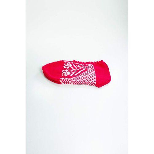 2 Çift El Örgüsü Kışlık Şık Kadın Yün Patik Set 8