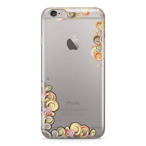 Apple iPhone 6 Plus - 6S Plus Kılıf El İşi Süsler Arka Kapak Koruma Desenli Full Koruyucu