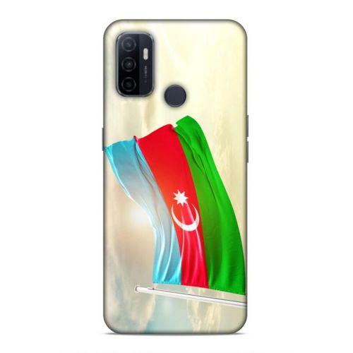 Huawei P40 Uyumlu Kılıf Azarbaijan (7) Telefon Kılıfı Gökyüzü Bayrak