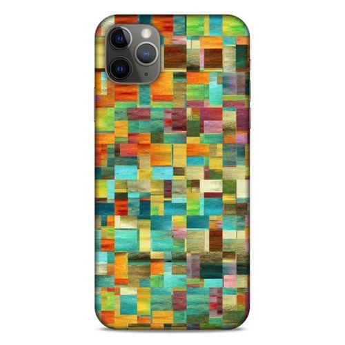 Lopard Apple Iphone 11 Pro Max Uyumlu Kılıf Soyut Sanat (50) Desenli Shockproof Kılıf