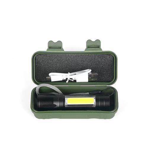 Mini Çok Güçlü Şarjlı El Feneri (xpe-cob Led ) Wt-030