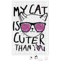 My Cat İs Cuter Than You Kedi Puzzle 240 Parça Yapboz