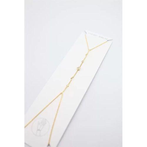 Taşlı Yıldız Şahmeran - Altın