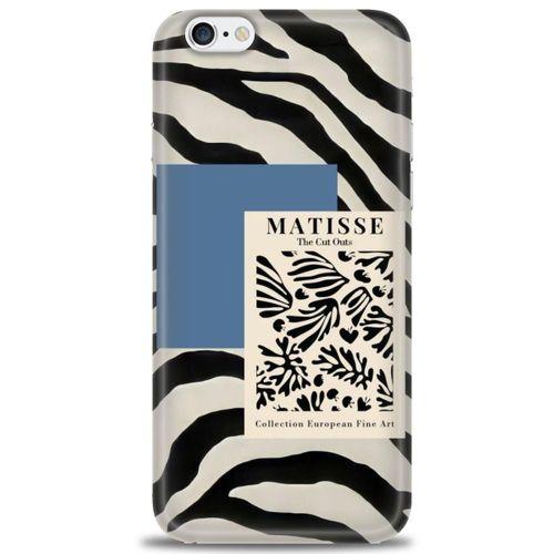 iPhone 6 Kılıf HD Baskılı Kılıf - Matisse + Tam Ekran Koruyucu