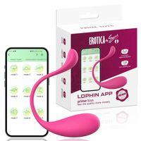 Lophin App Şarjlı Telefon Kontrollü Güçlü Titreşimli Çok Sessiz Giyilebilir Mini Vibratör