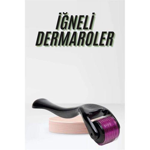 Saç Çıkarma Tarağı Dermaroller 540 Iğneli Roller 1 Mm Iğne Cilt Yüz Yenileme Bakım Seti