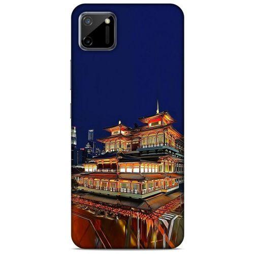 Oppo Realme C11 Kılıf Dünya Mimarisi (48) Bumper Kılıf Chinatown