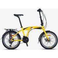 Kron FD2100 Disk Fren 20 Jant Katlanır Bisiklet Sarı-Siyah