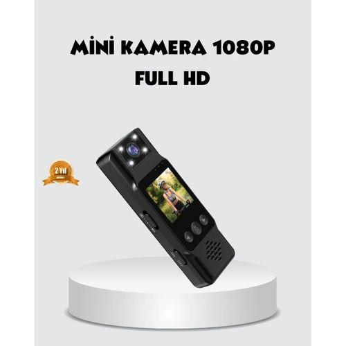 180 Derece Dönebilen Mini Kamera Full Hd Tft Ekran Hareket Sensörlü