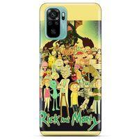 Xiaomi Redmi Note 10 5G Uyumlu Kılıf Rick And Morty (38) Neo Hybrid Kılıf Rick Sanchez