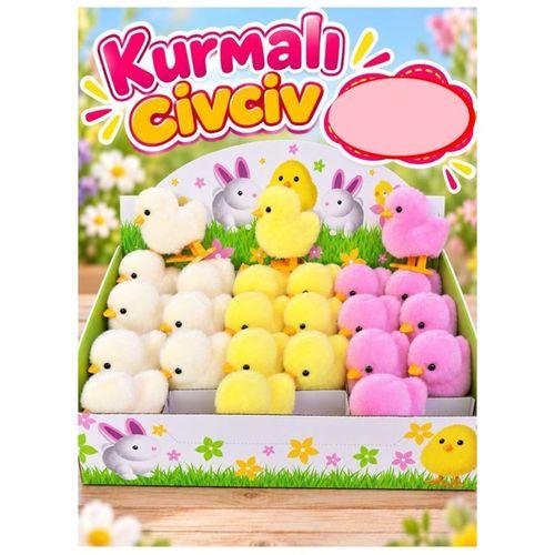 Yunka Kurmalı Civciv Renkli Karışık - 2 adet
