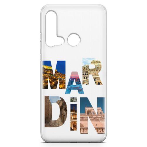 Huawei P20 Lite 2019 Kılıf Mardin Gezi Arka Kapak Koruma Desenli Full Koruyucu
