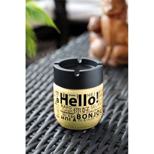 Cam Kokusuz Küllük 425 Cc Hello Desenli Sarı