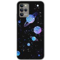 Omix X700 Kılıf HD Desen Baskılı Arka Kapak - Samanyolu Galaksi