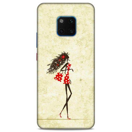 Lopard Huawei Mate 20 Pro Uyumlu Kılıf Sürreal Yüzler ♀ (38) Neo Hybrid Kılıf Desenli