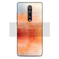 Paslı Renkler Turuncu Samsung Galaxy A50 Kılıf