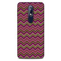 Kazak (18) Desenli Silikon Kapak Nokia 7.1 Kılıf