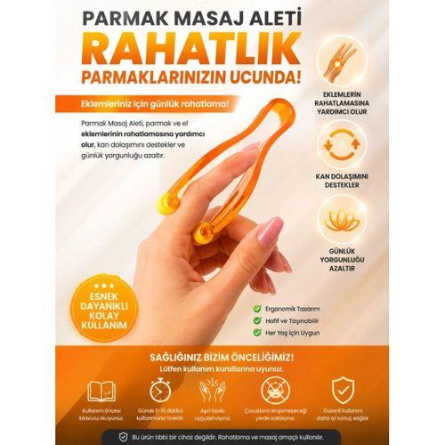 Parmak Masaj Aleti El Ve Parmak Rahatlatıcı Masaj Atı