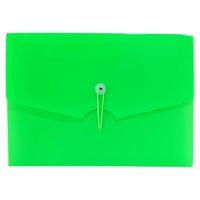 Bigpoint Körüklü Dosya 13 Cepli Lastikli A4 Yeşil