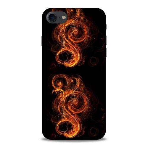 Lopard Apple Iphone 7 Uyumlu Kılıf FireX (23) Ultra Koruma Kılıfı Ateşten Simge