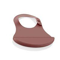 BabyJem Mini Silikon Önlük 718 Mocha