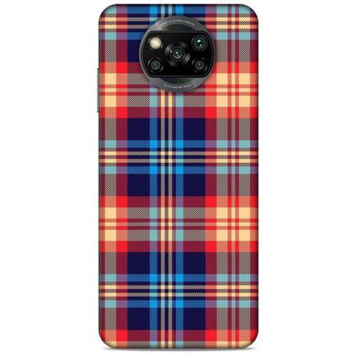 Gömlek (46) Desenli Silikon Kapak Telefon Kabı Xiaomi Redmi Poco X3 Kılıf