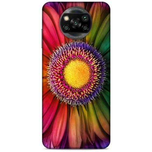 Xiaomi Redmi Poco X3 Uyumlu Kılıf Mor Delisi (38) Neo Hybrid Kılıf Rainbow