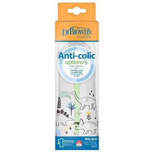 Dr Brown's Dr.Browns Geniş Ağız PP Antikolik Options Biberon  270ml Erkek